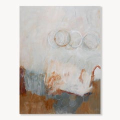 Electrique avec Anticipation : Peinture acrylique abstraite, 2010s, New, 48x36