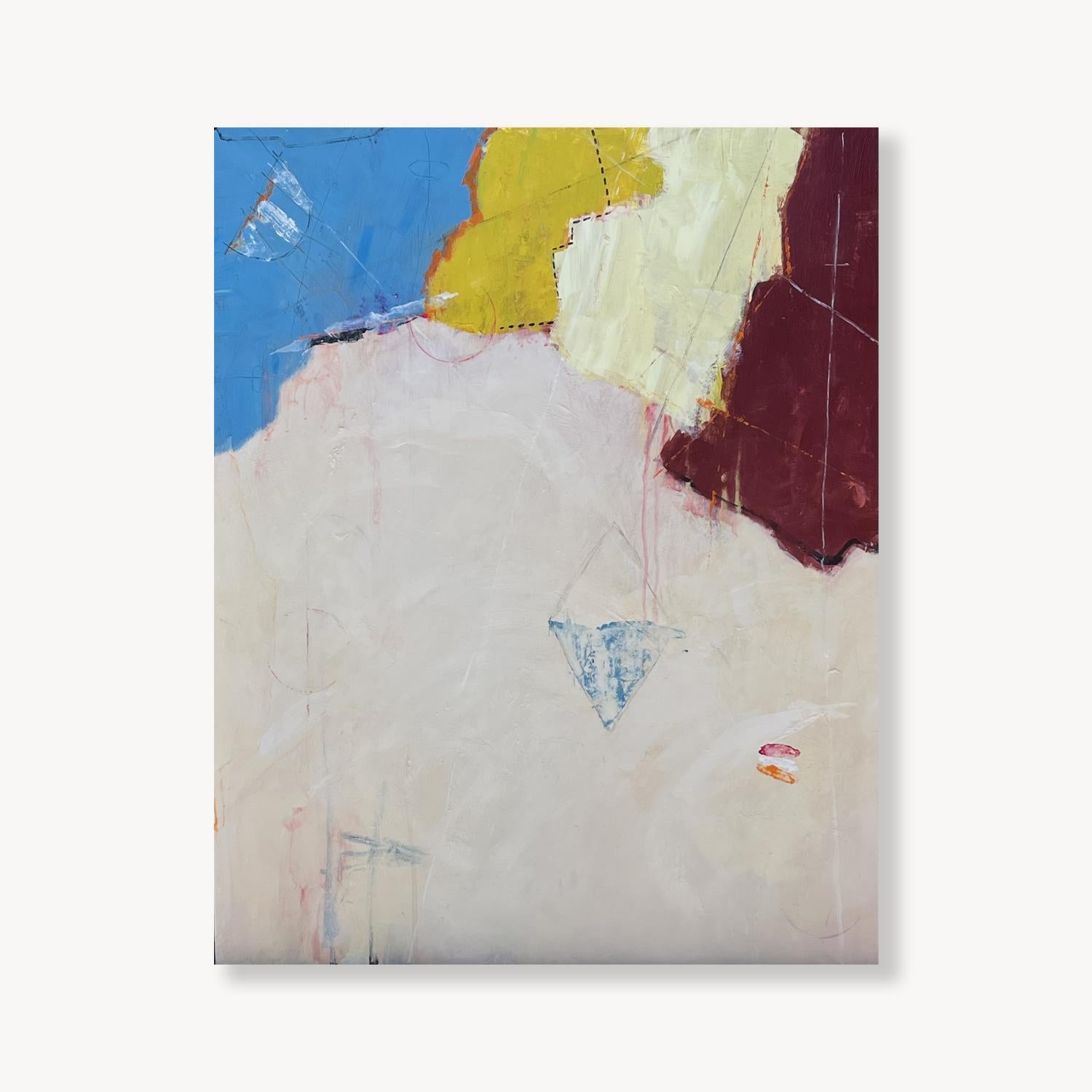 Magic in the Air: Acrylic on Panel, 2010s, New, 30x24