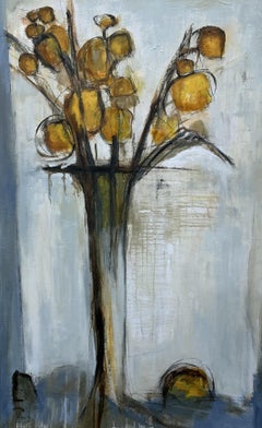 Early Autumn by Sharon Hockfield, Oil on Canvas Contemporary Impressionist Art
