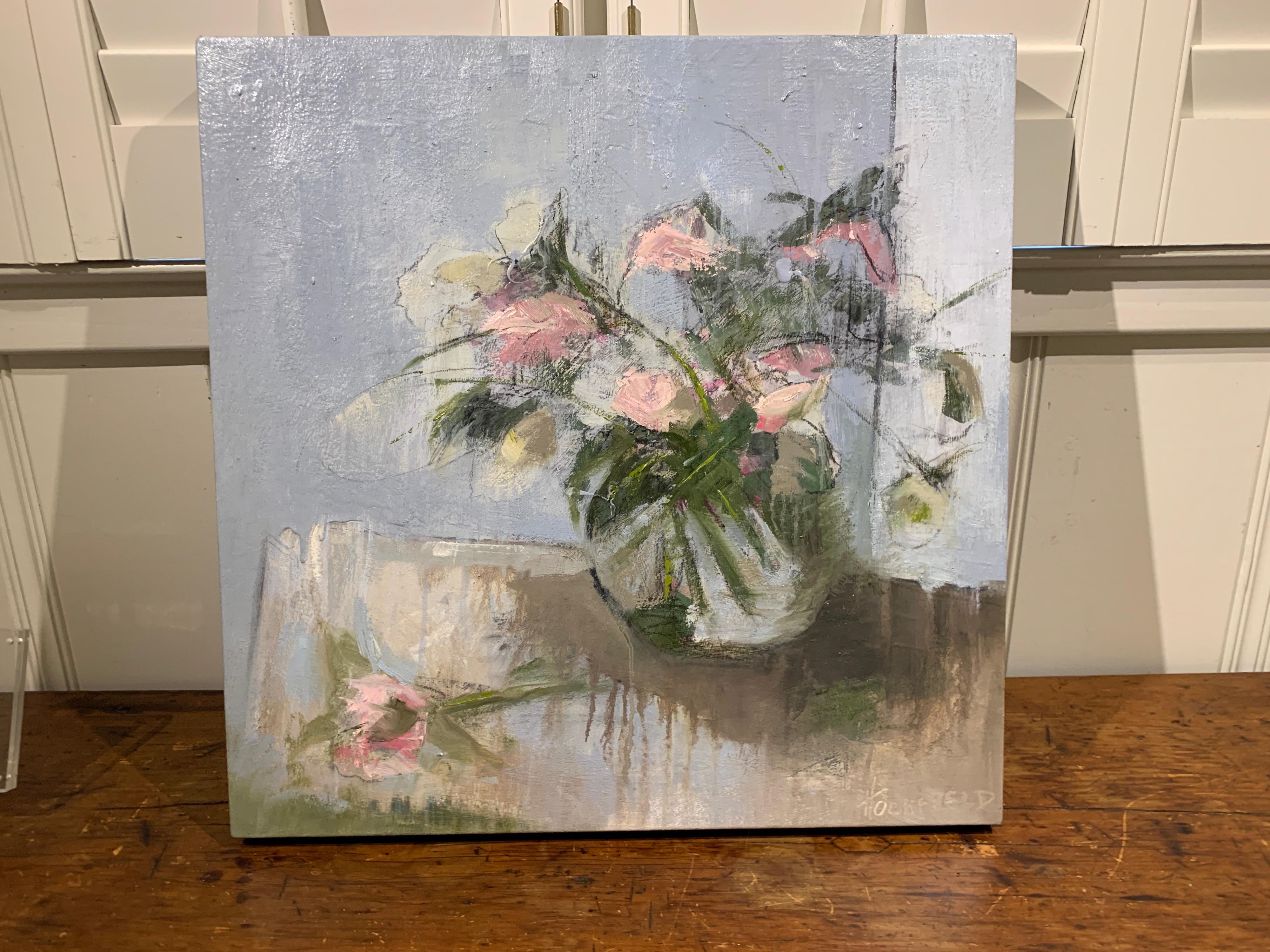 Lenten Roses by Sharon Hockfield, Contemporary Floral Still Life 1