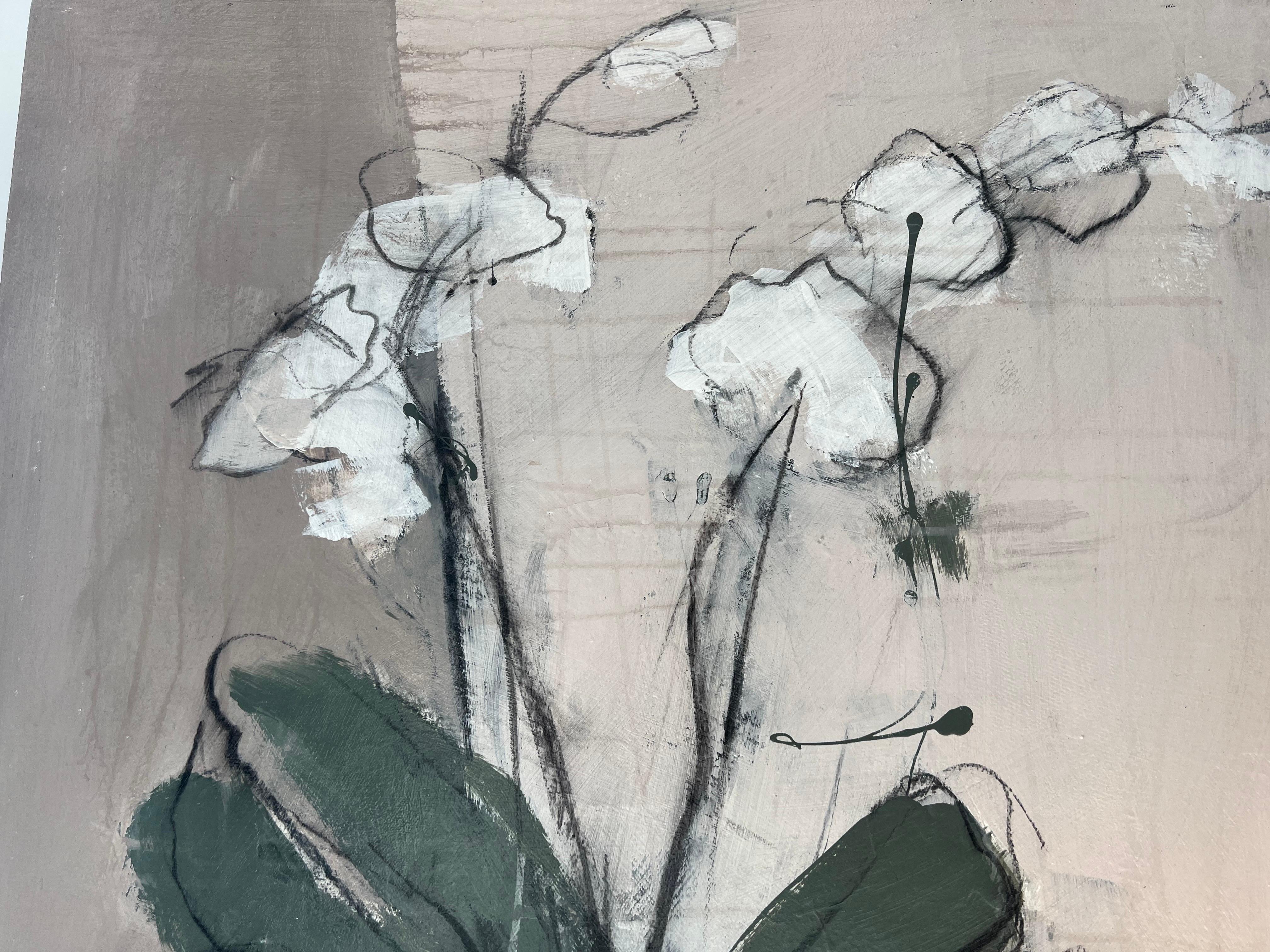 Orchid I by Sharon Hockfield, Contemporary Floral Still Life 5