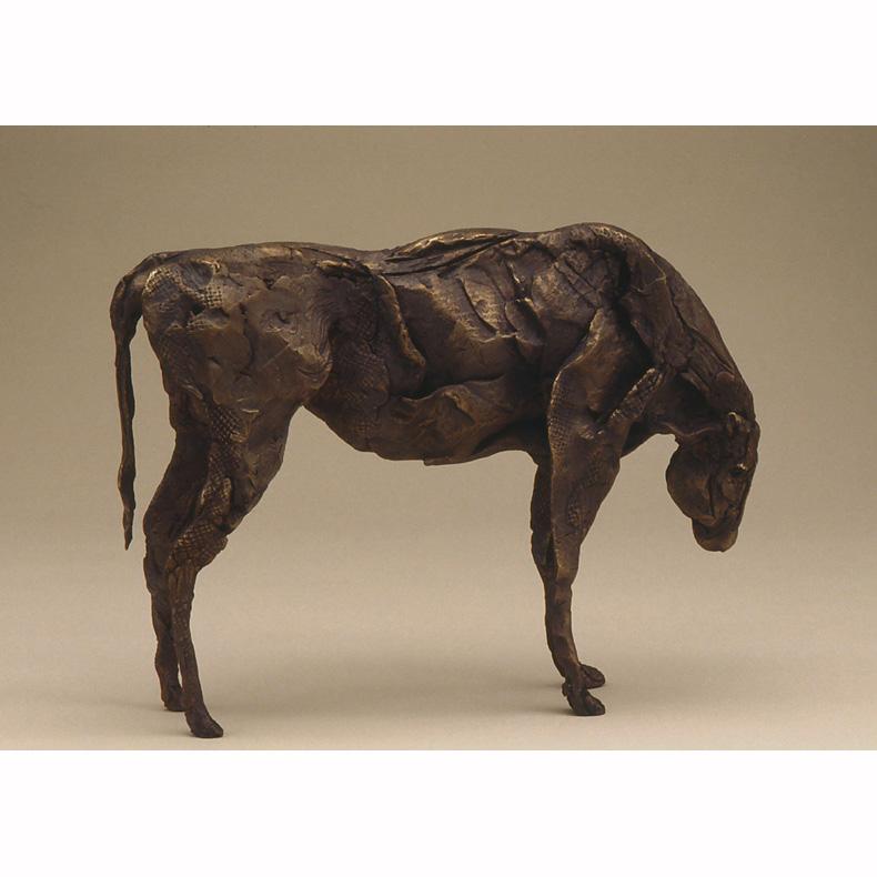 Sharon Loper Figurative Sculpture - Calf, Cow 1/5