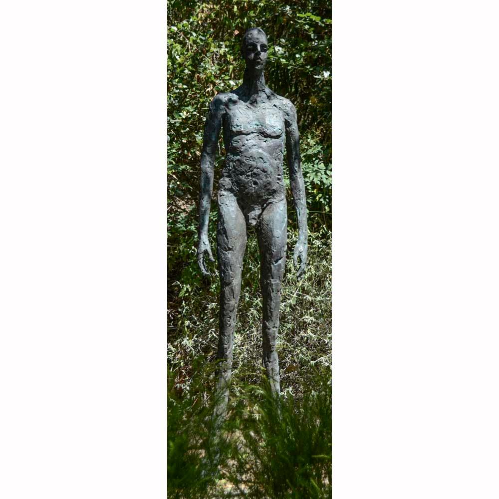 Sharon Loper Figurative Sculpture - Male Figure 2/3