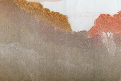 Escarpa IV, xilografía minimalista de Sharon Merkur