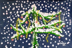 Secret Forest, Painting, Acrylic on Canvas
