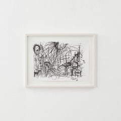 Sharon Pearce Charcoal on paper 'No. 9' - UK, 2022