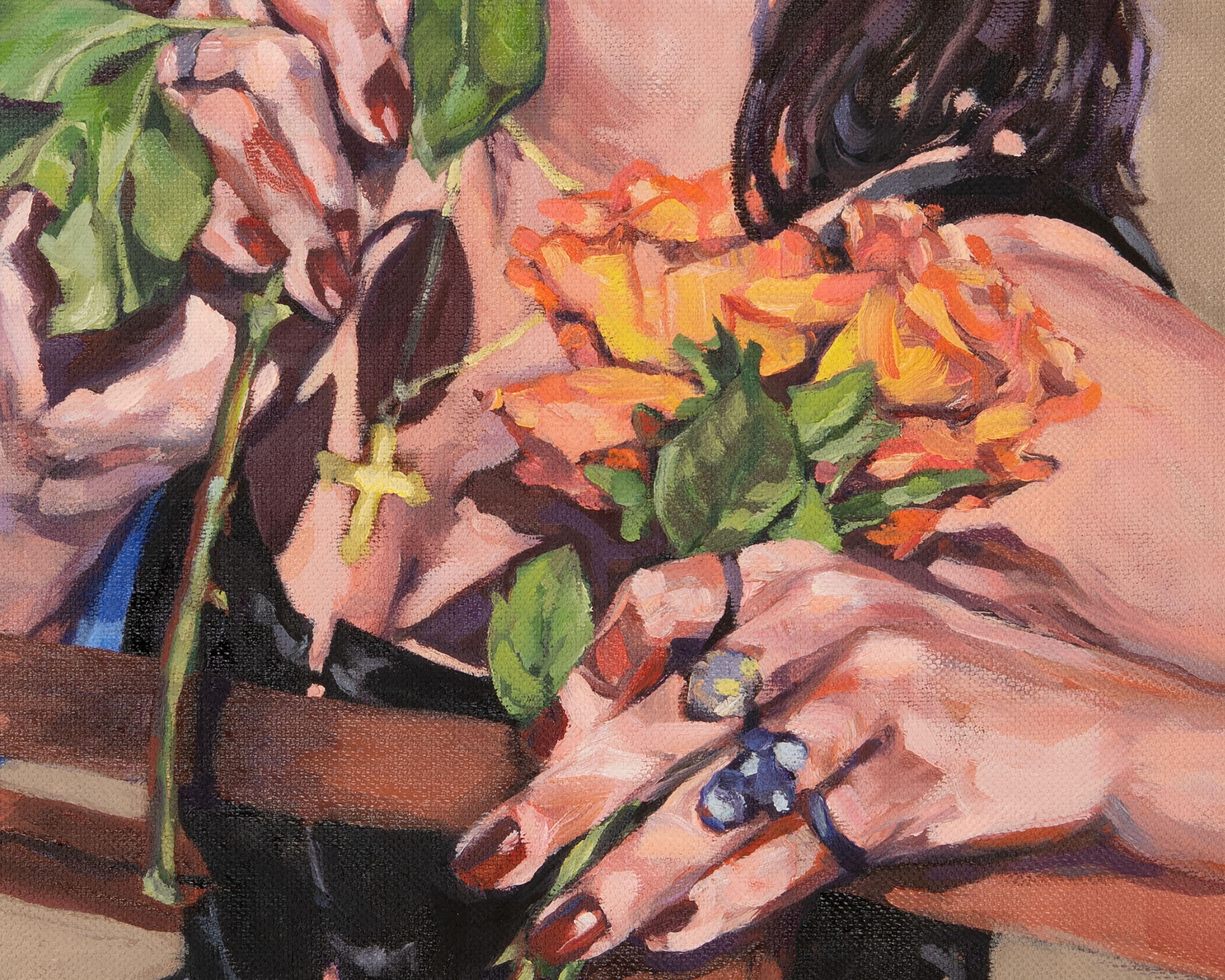 Chasing Likes - Painting by Sharon Shapiro