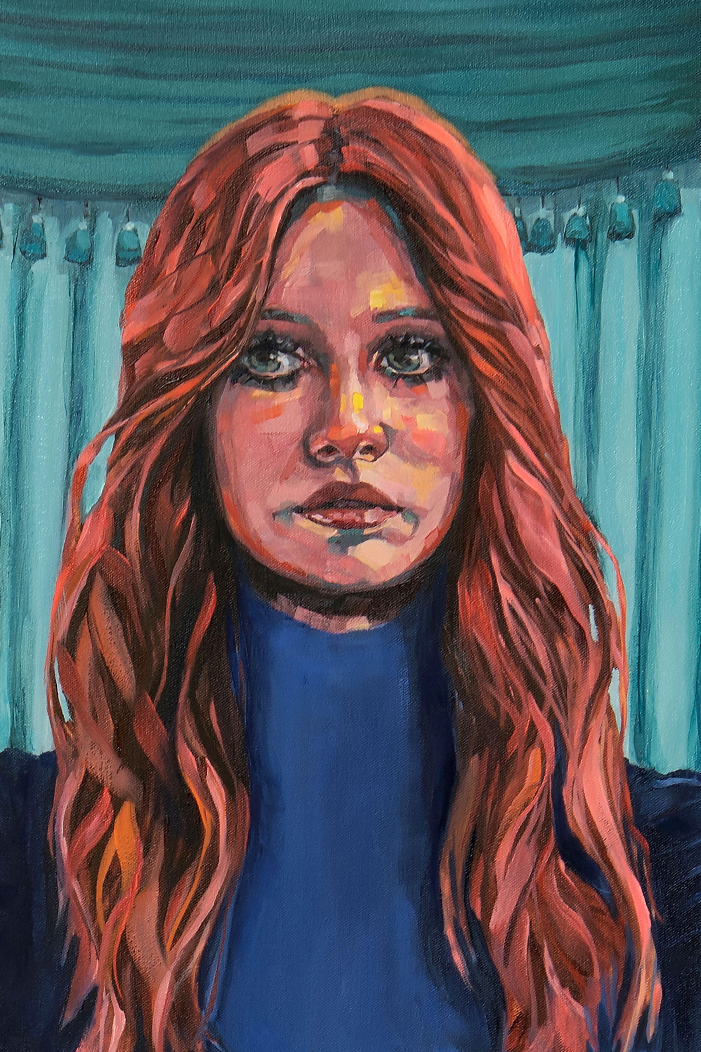 Sanfte Beschwörung – Painting von Sharon Shapiro
