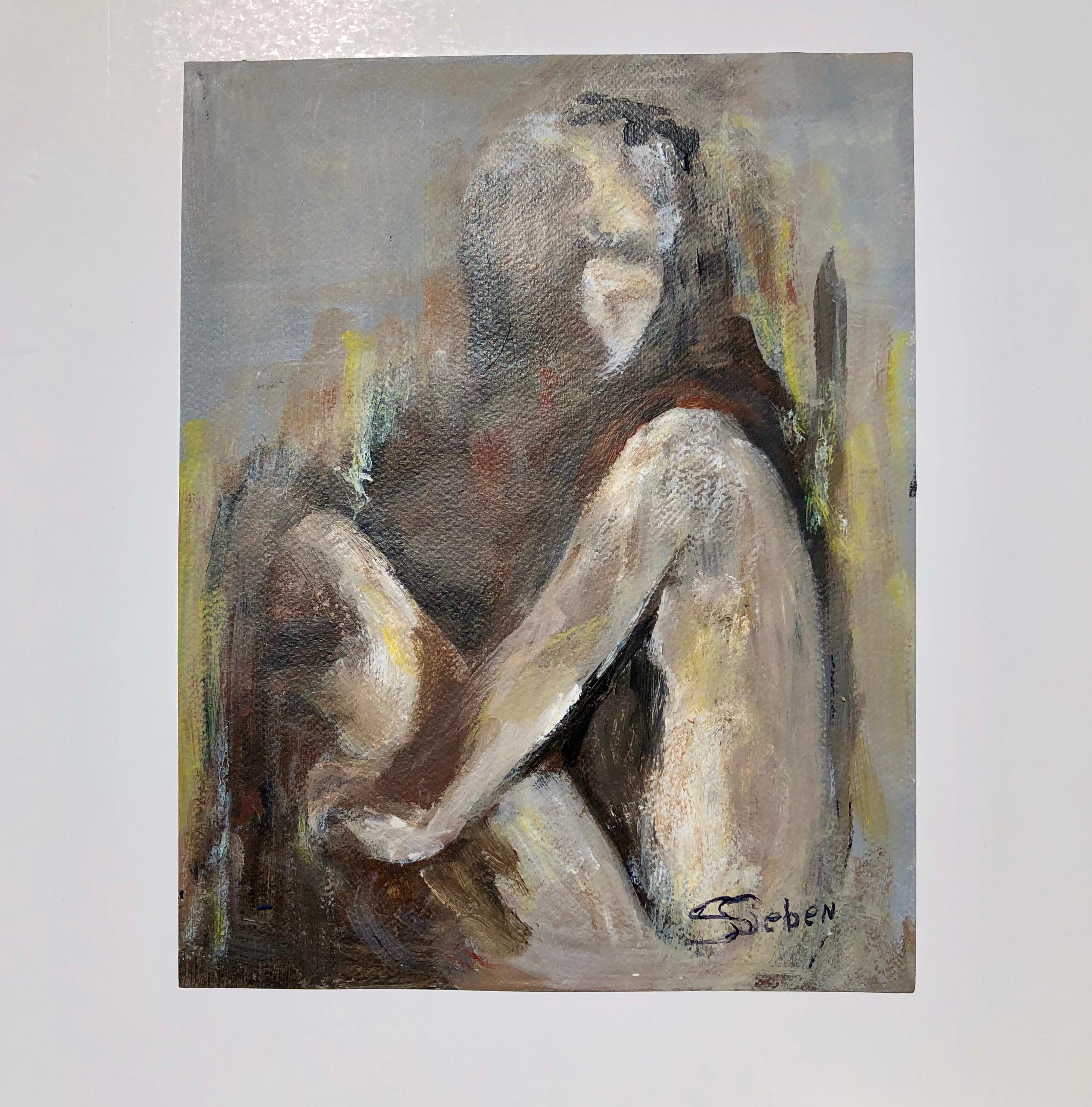Ruminate, Abstract Painting 1