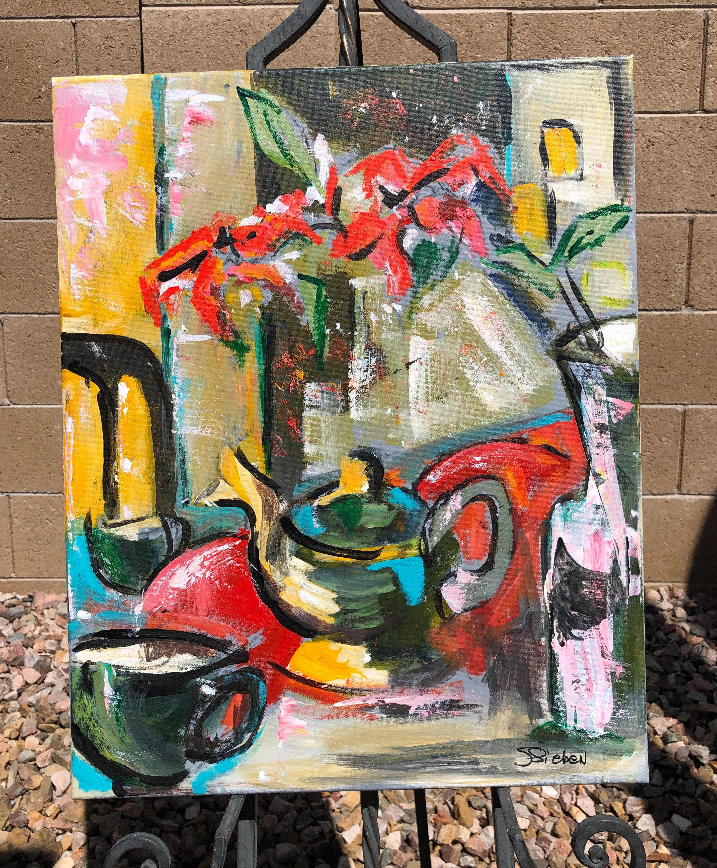 Tea for Two, Abstract Painting 2