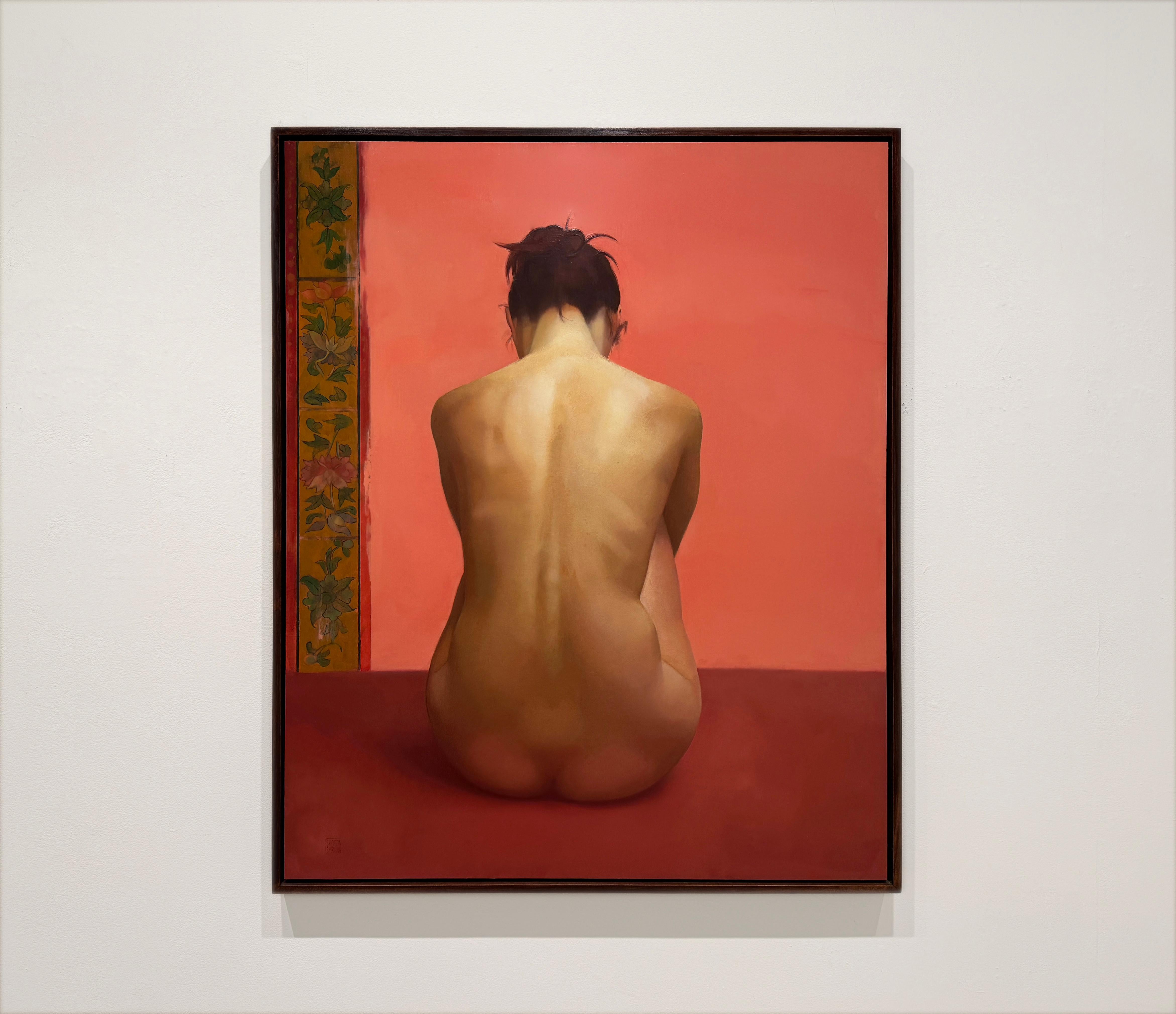 TRASERO NUDO DE R - Realismo / Retrato / Figurativo - Painting de Sharon Sprung