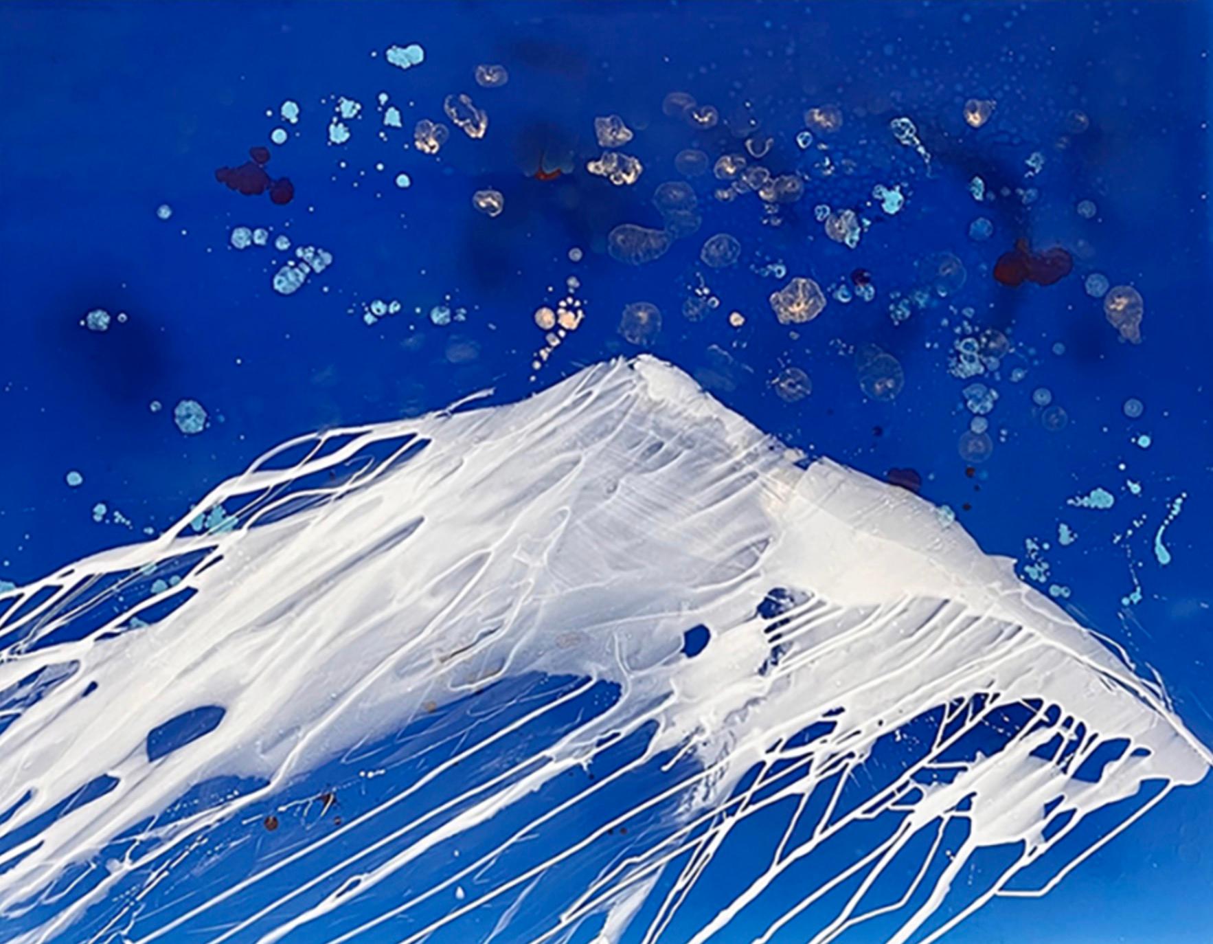 Sharon Weiner Abstract Painting - Spirit Mountain
