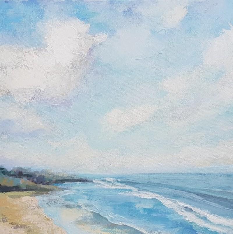 Sharon Williams Sharon Williams, Blue Skies, Bright Painting