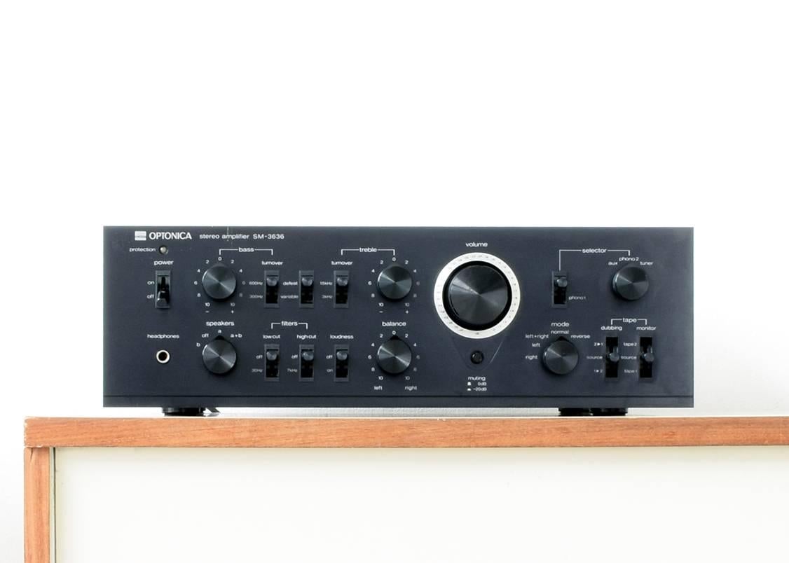 Amplificateur stéréo Sharp Optonica SM-3636 HB:: son superbe:: qualité époustouflante 6