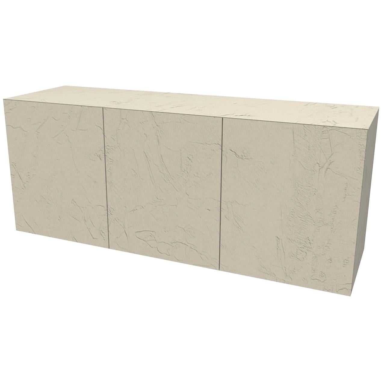 Sharp White Wall Sideboard For Sale