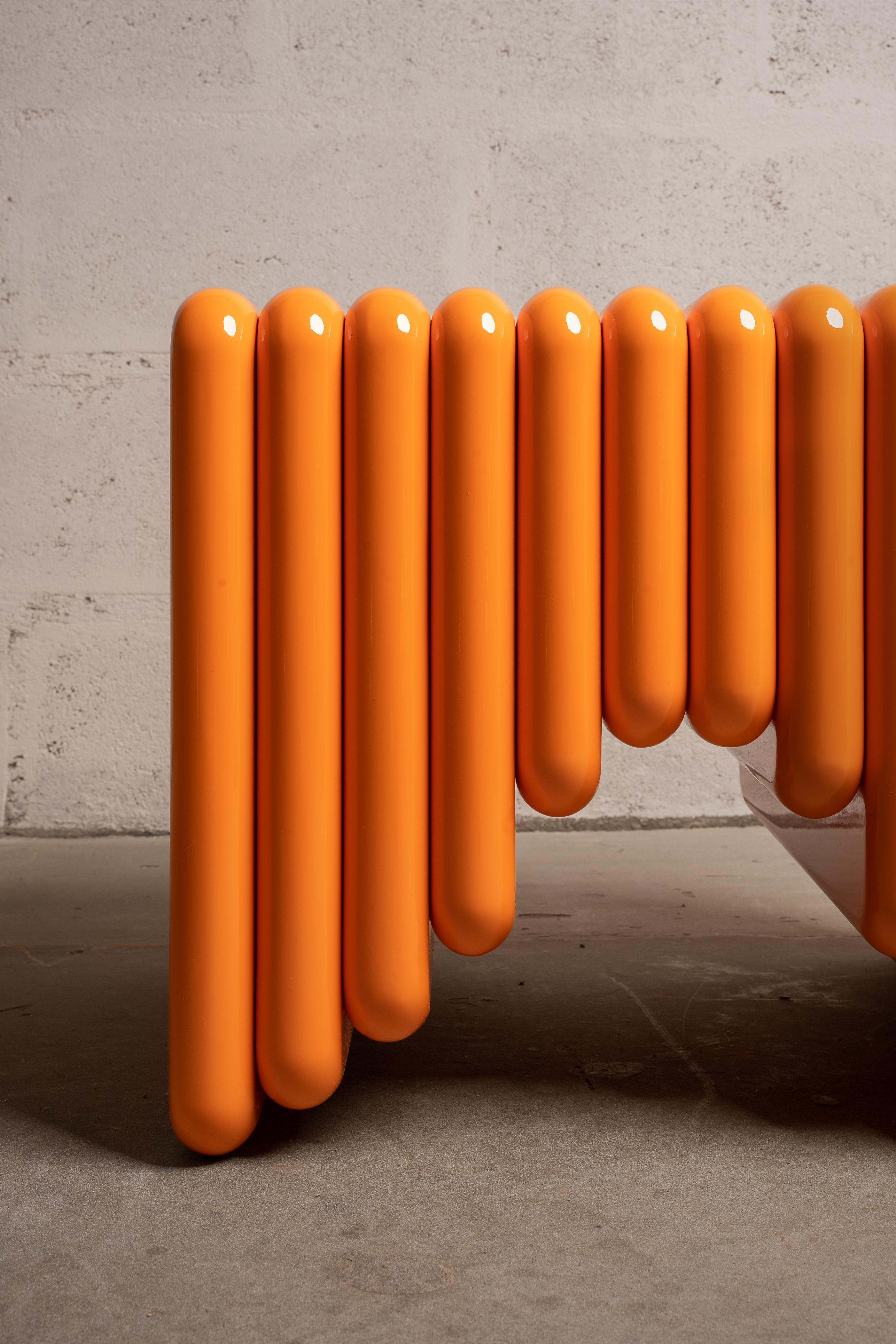 Post-Modern Sharpei Side Table by Senimo For Sale