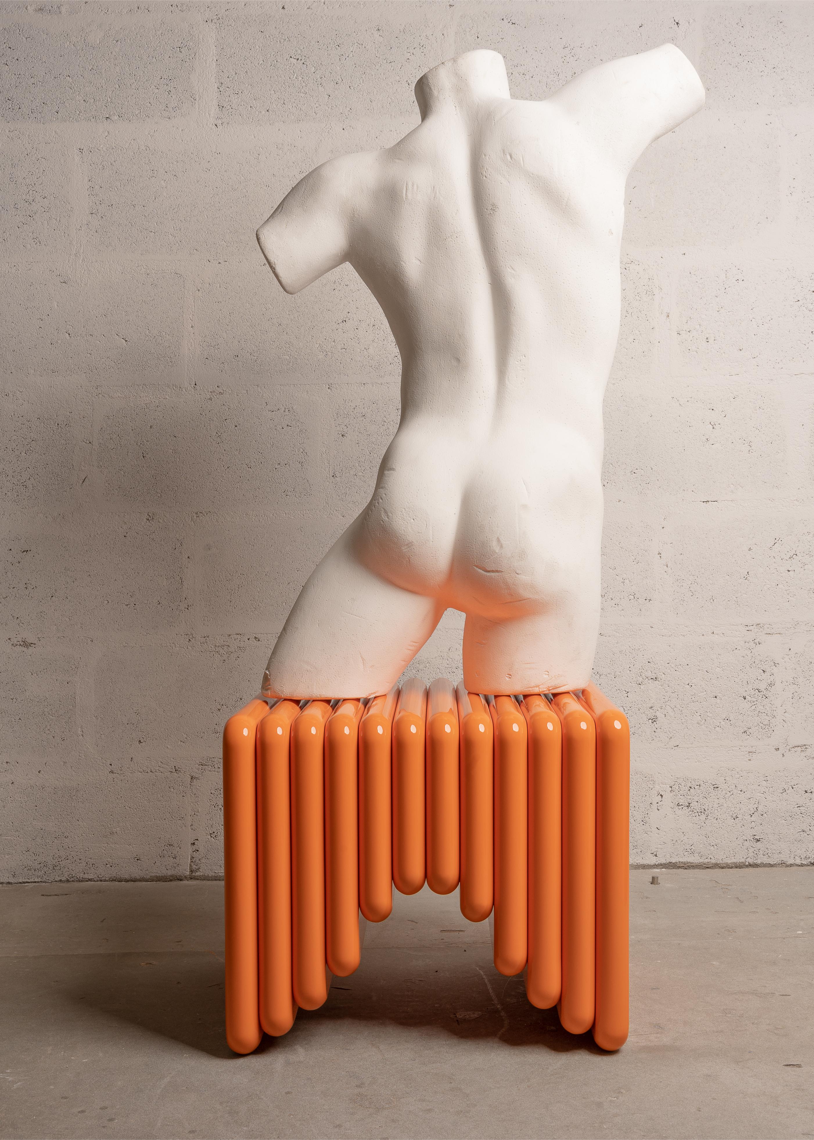 Contemporary Sharpei Side Table by Senimo For Sale