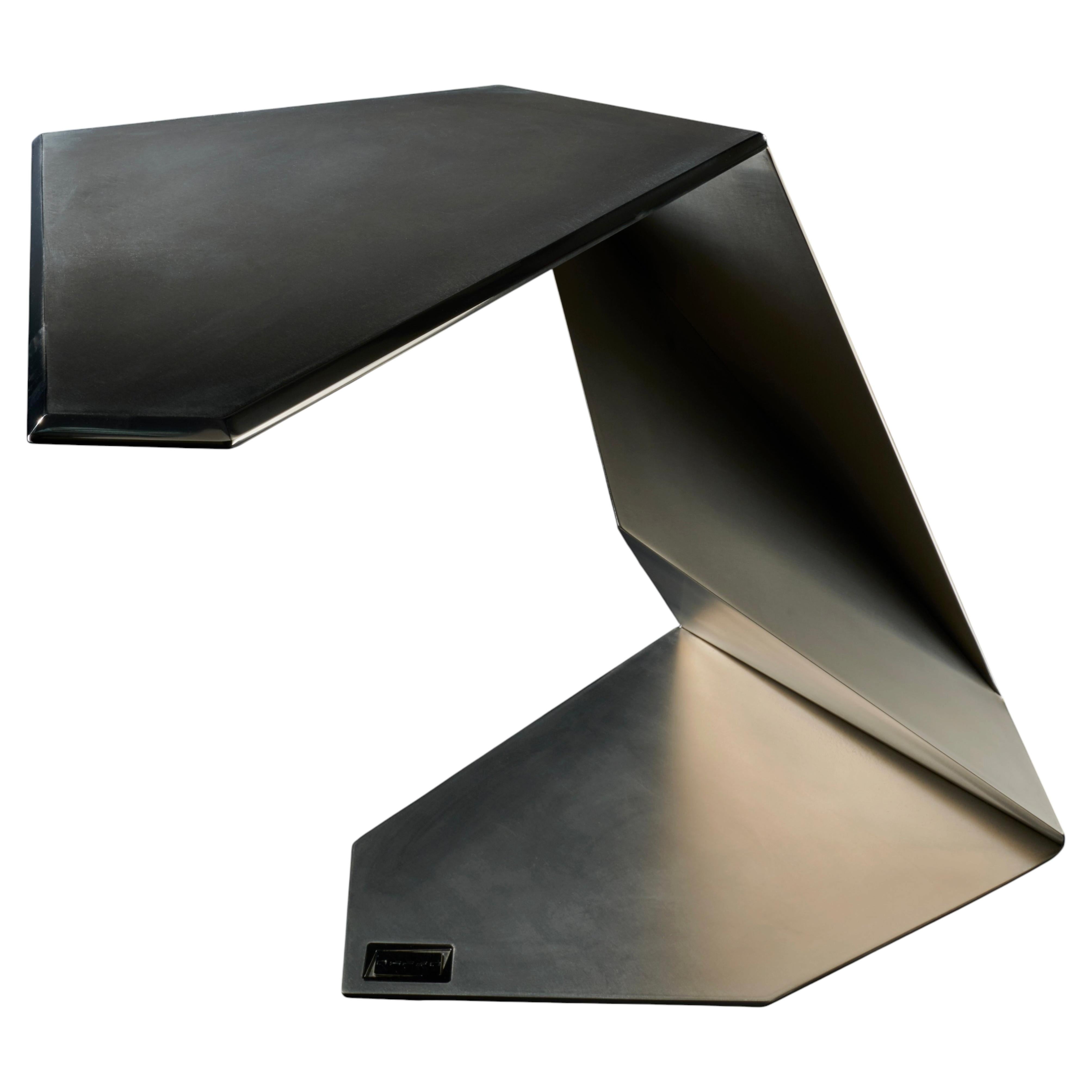 Sharpened Titanium Edition Coffee Table by ORFEO STUDIO For Sale