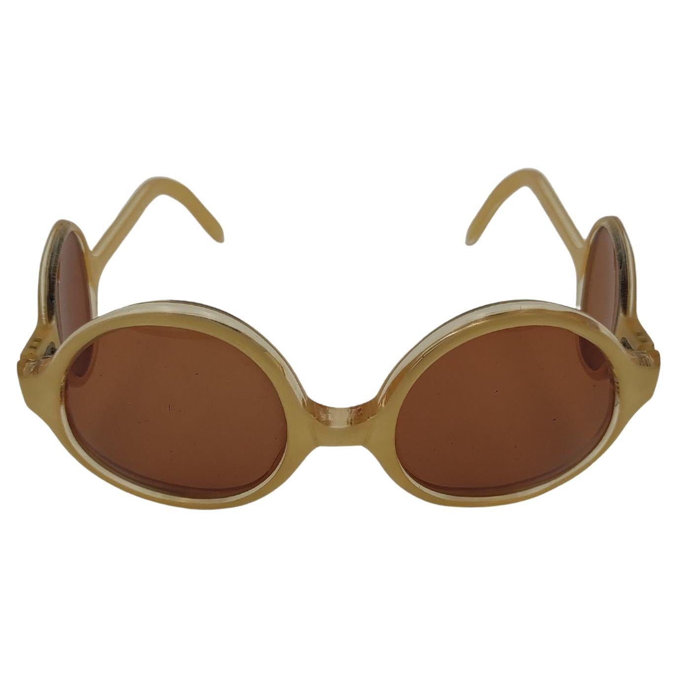 Lunettes de soleil Sharra Pagano jaunes à 4 verres