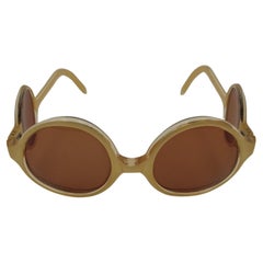 Lunettes de soleil Sharra Pagano jaunes à 4 verres