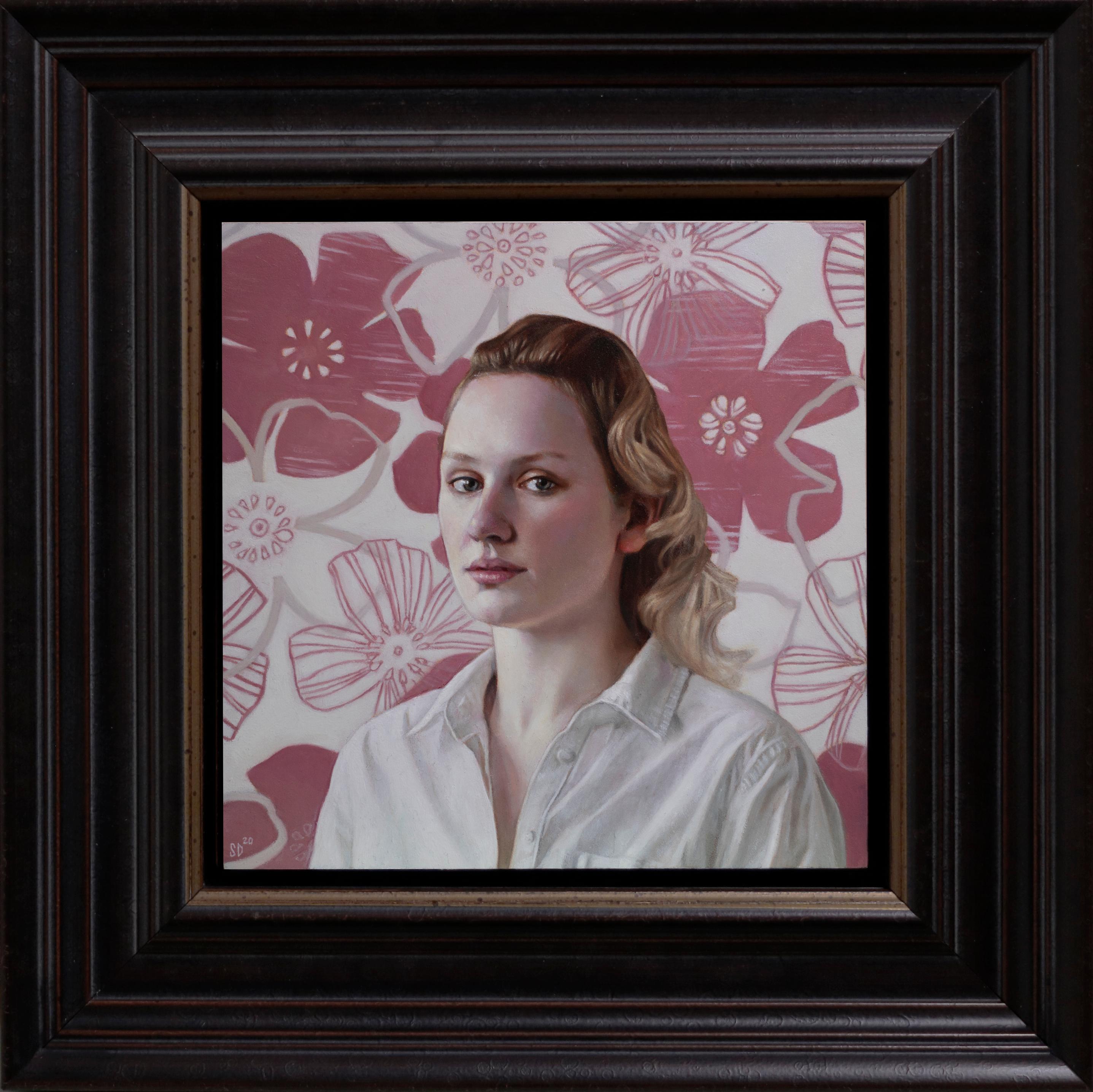 Bernadette - Painting by Shaun Downey