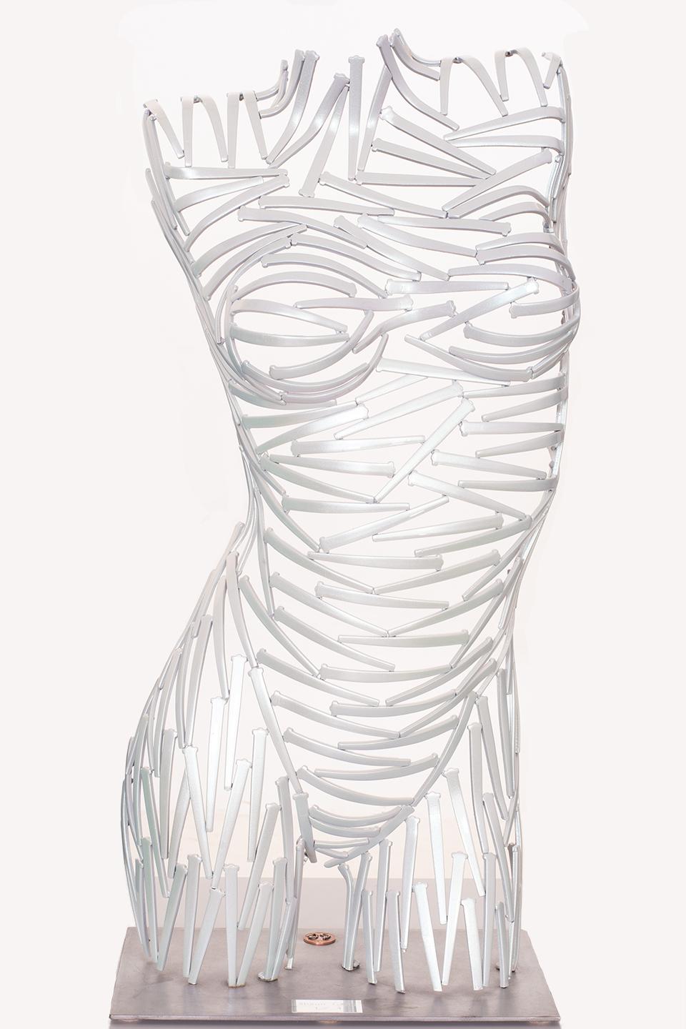Shaun Gagg Figurative Sculpture - Nailed It