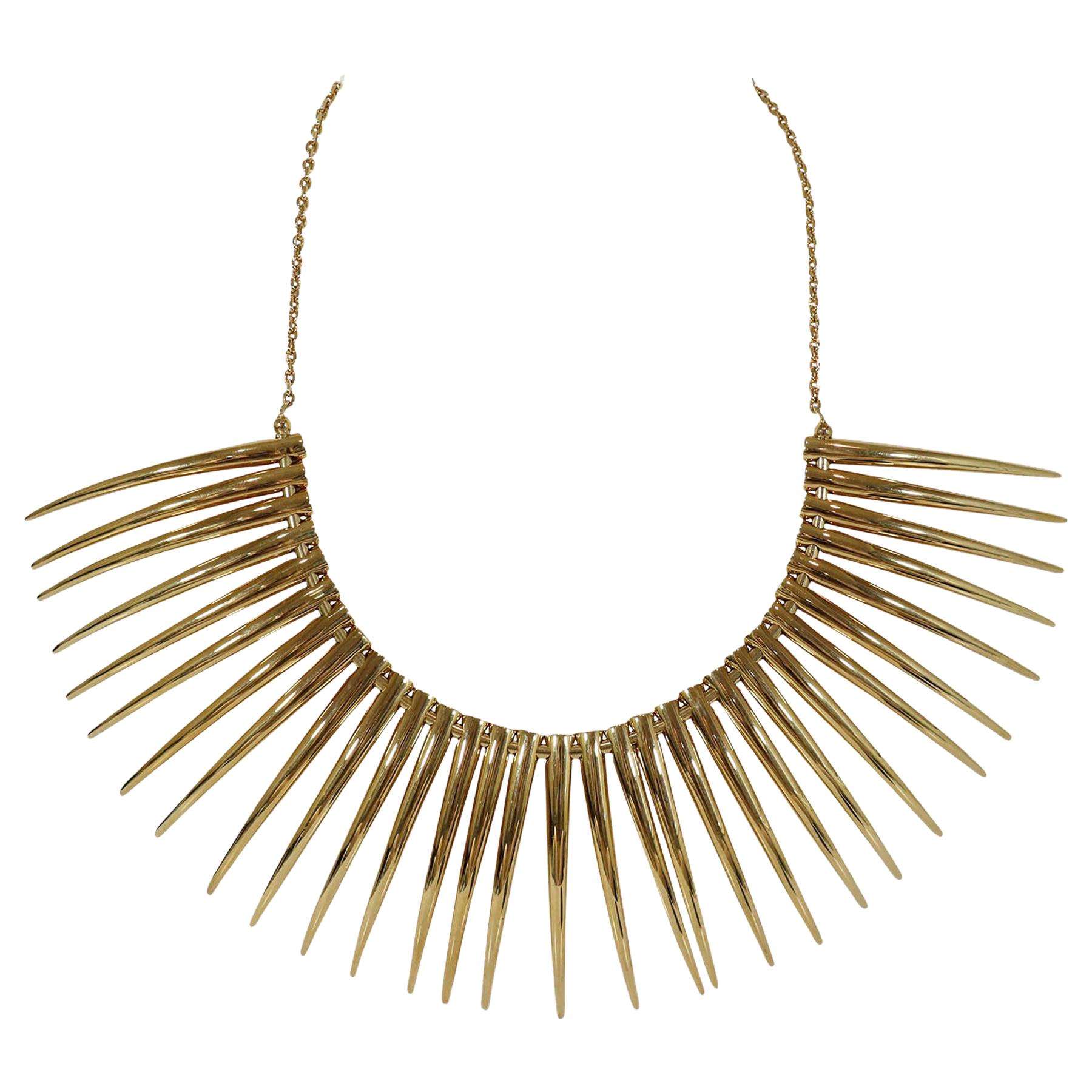 Shaun Leane For Alexander McQueen Quill Necklace