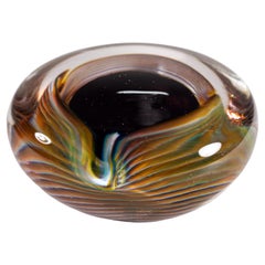 Presse-papiers Op-Art Shauna Watkins, American Studio Art Glass
