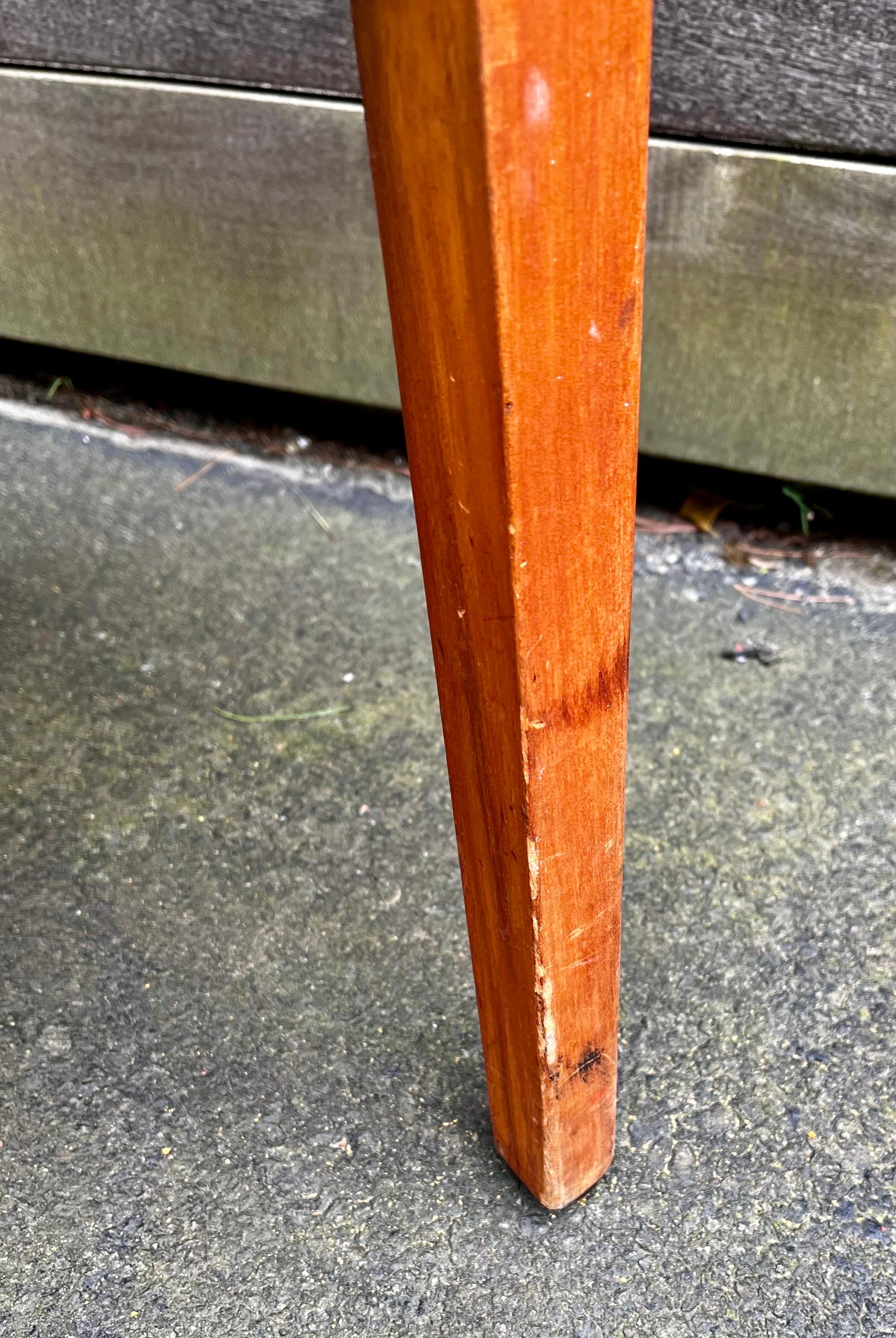 Shaw Walker Aluminum and Wood Armchair, circa 1940 (for restoration) For Sale 12