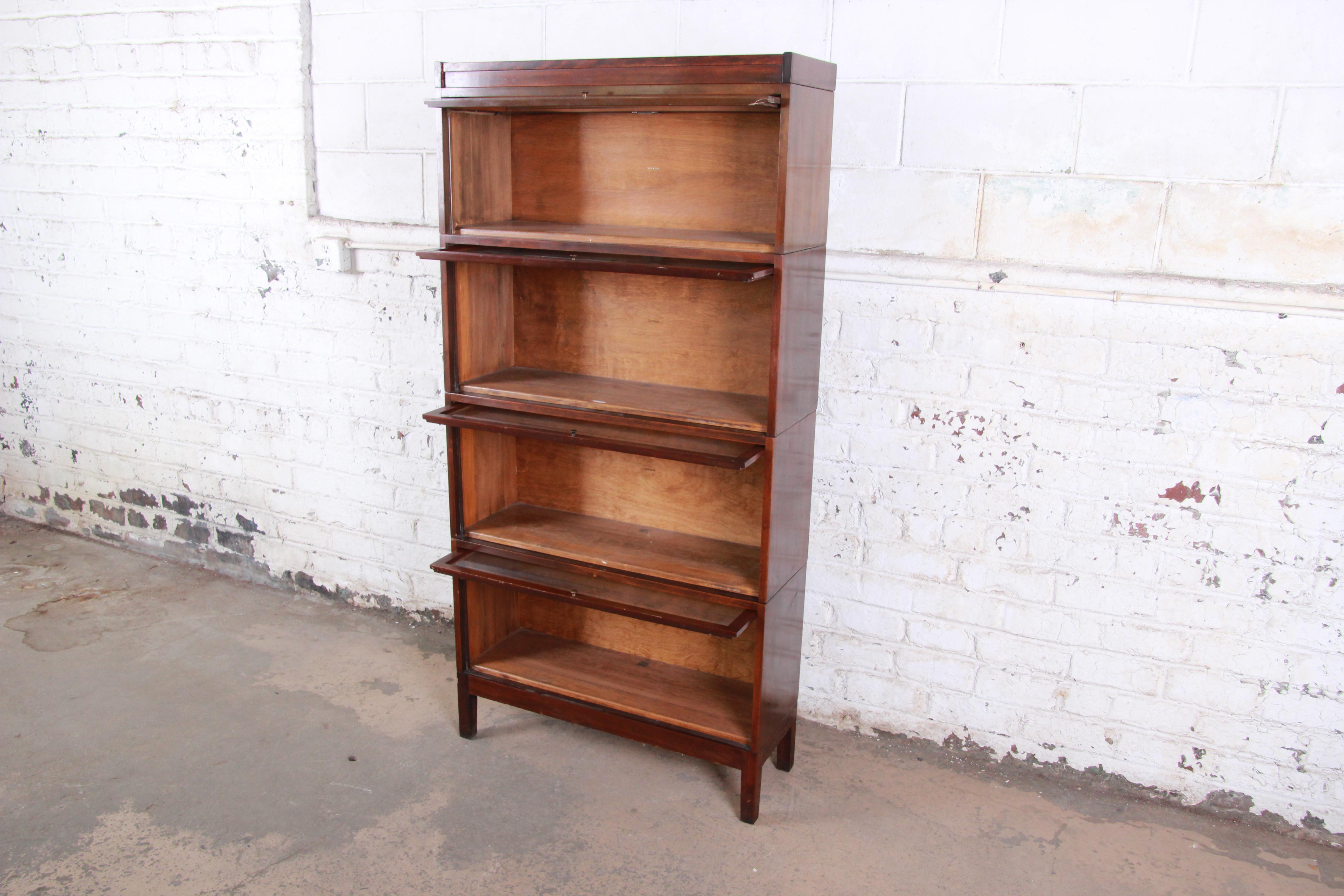 mid century barrister bookcase