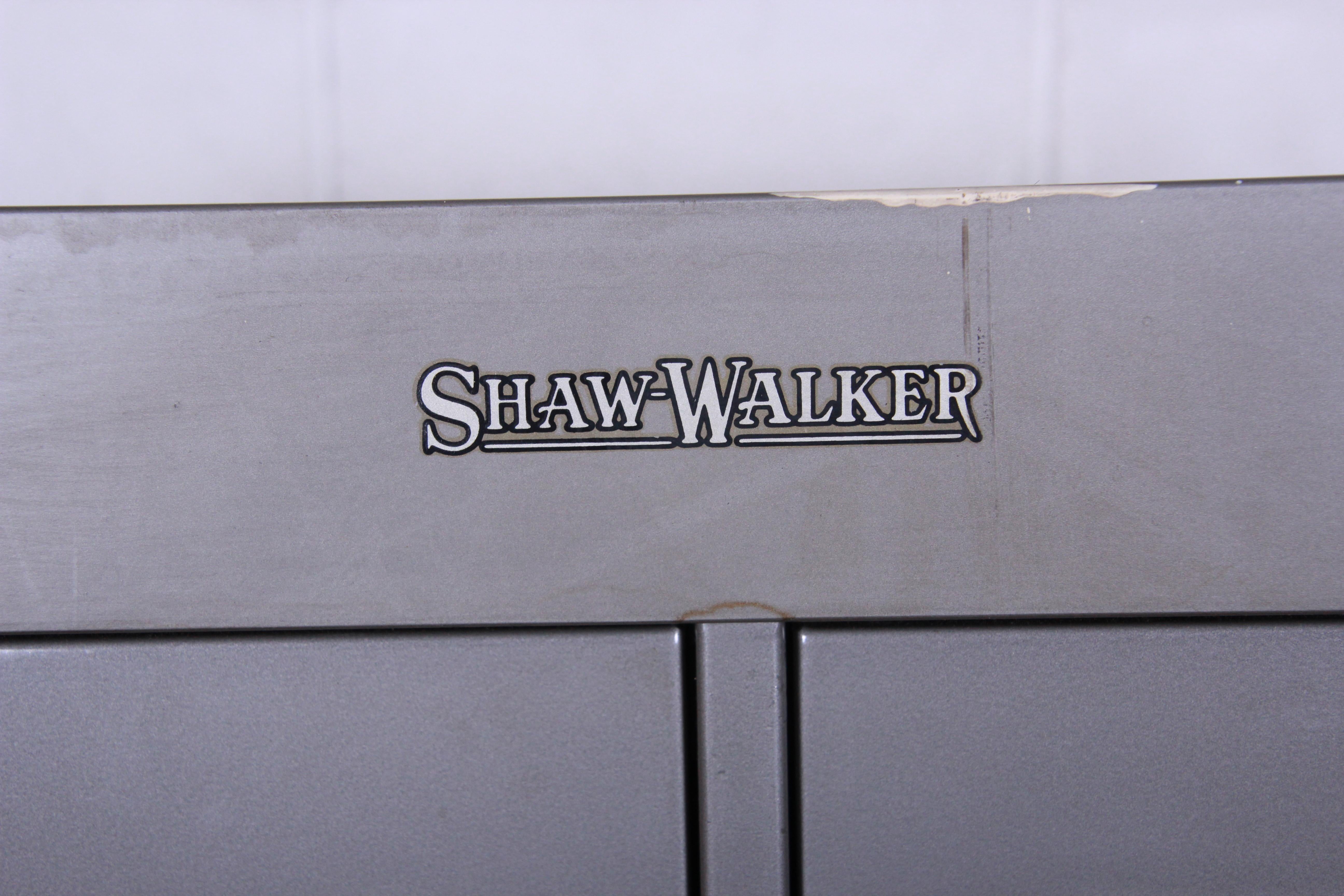 Shaw Walker Midcentury Industrial Age 54-Drawer Metal Library Card Catalog 4