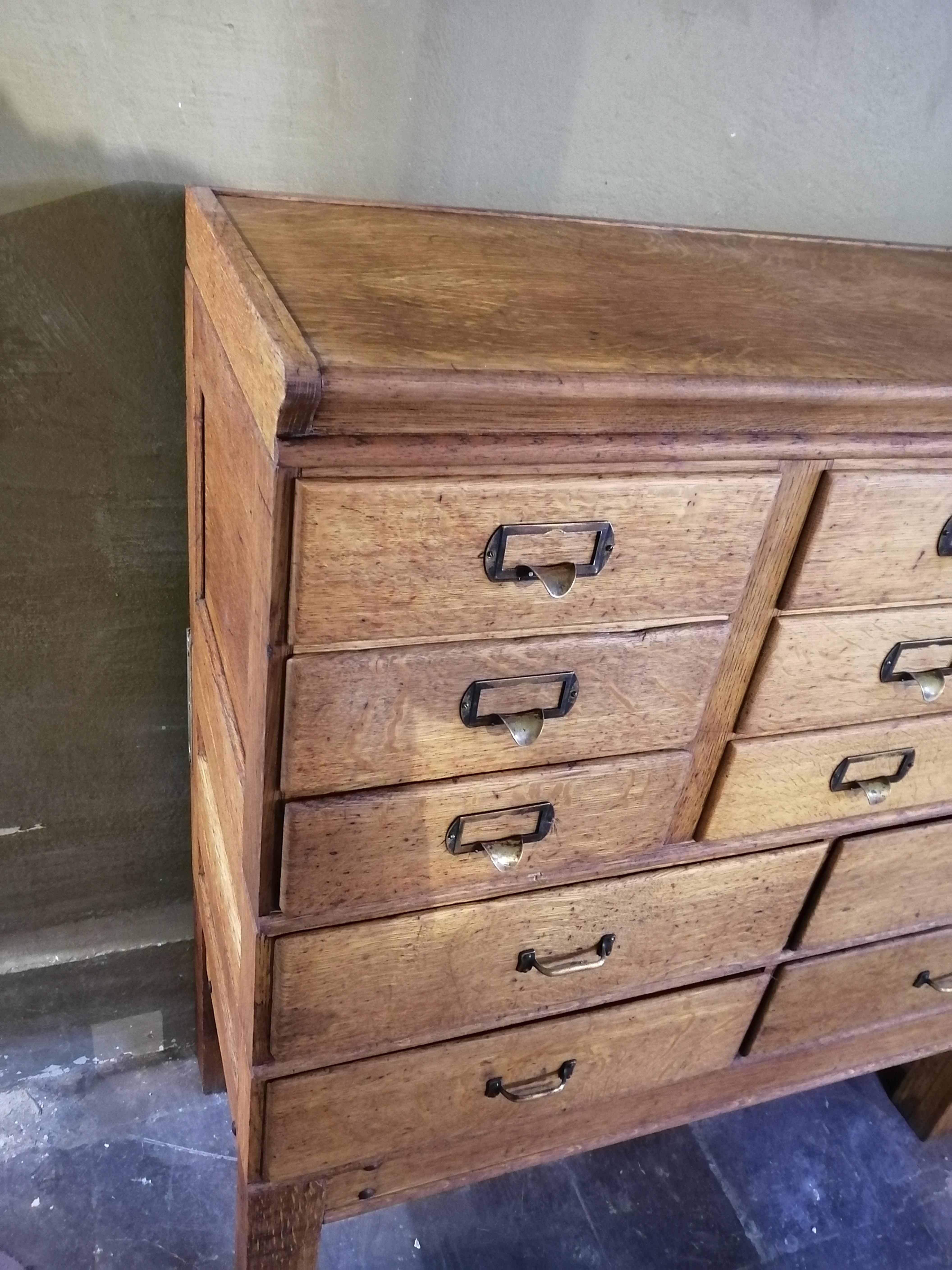 wood cabinet with drawers