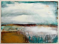 Virtù espressioniste astratte Paesaggio Pittura in gesso veneziano Shawn Dulaney