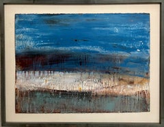 Virtù espressioniste astratte Paesaggio Pittura in gesso veneziano Shawn Dulaney