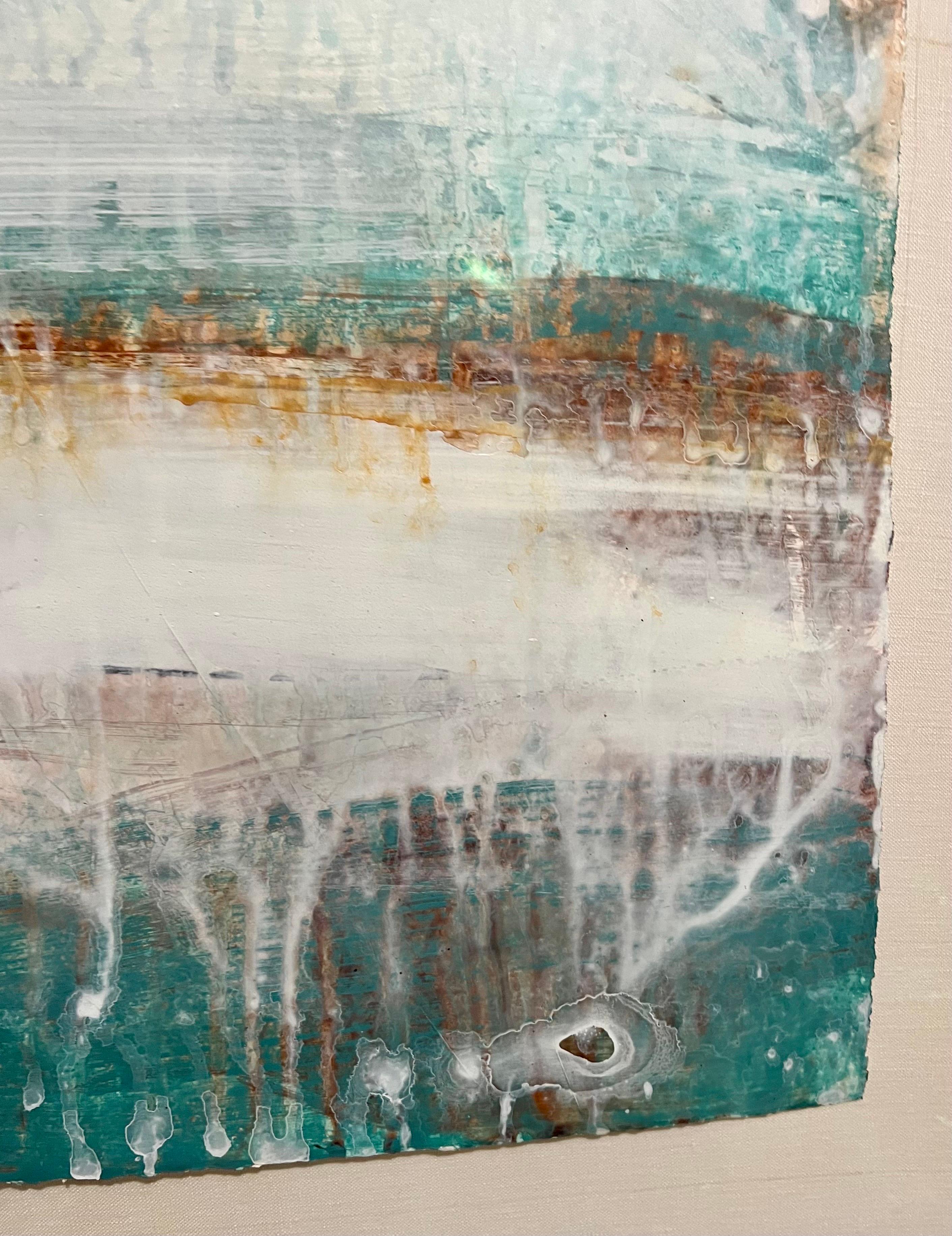 Abstrakter Expressionismus Tugenden Landschaft Venezianische Gipsmalerei Shawn Dulaney im Angebot 5