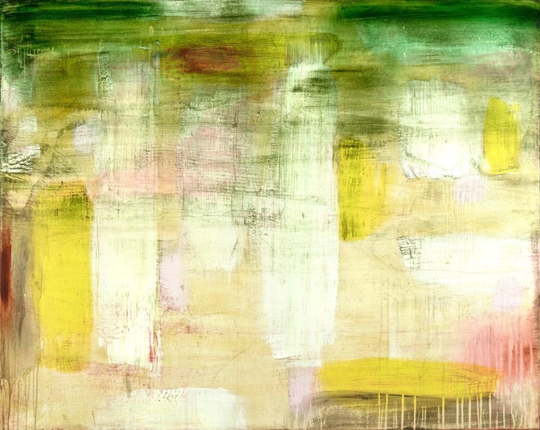 Shawn Dulaney Only Love Light Filled Abstraction In Green