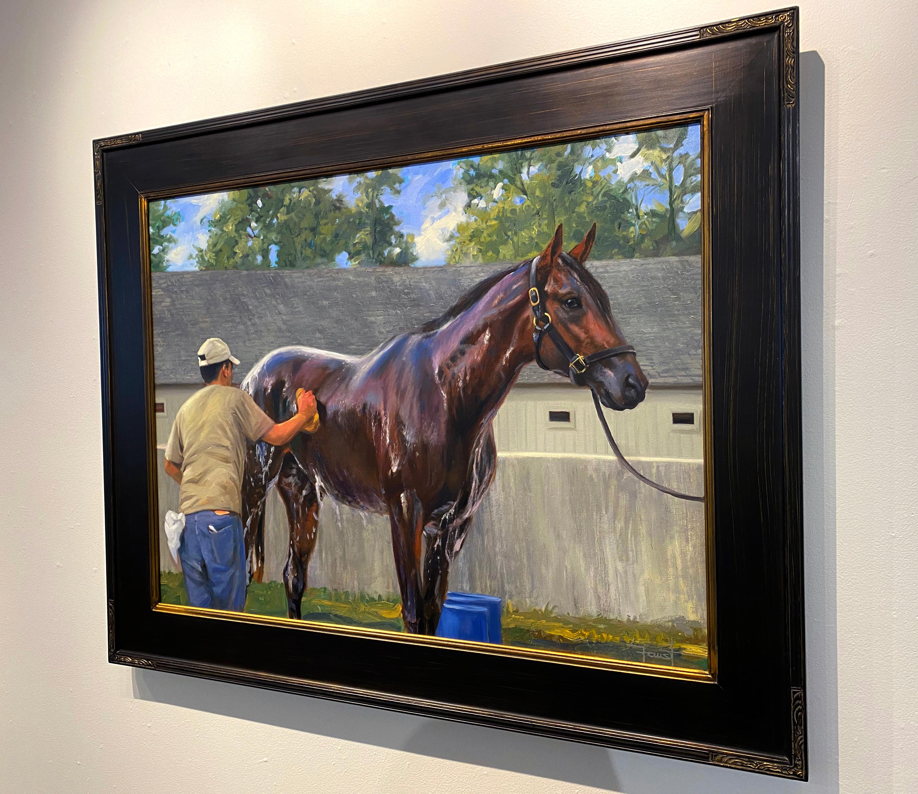 This equine painting, 