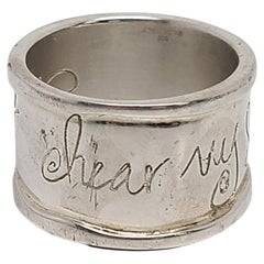 Shawn Killinger Sterlingsilber-Ring „Hear My Soul Speak“