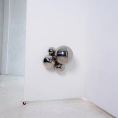 "BUTTON" Abstract Wall Sculpture 22" x 25" x 22" in by Shawn Kolodny