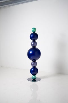"Celestial Alignment" Abstract Sculpture 66" x 18" x 18" in by Shawn Kolodny