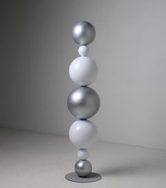 "Core Memory" Abstract Sculpture 51" x 12" x 12" in by Shawn Kolodny