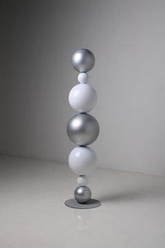 "Core Memory" Abstrakte Skulptur 51" x 12" x 12" in von Shawn Kolodny