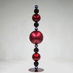 Escultura abstracta "Ensueño profundo" 74" x 18" x 18" in by Shawn Kolodny