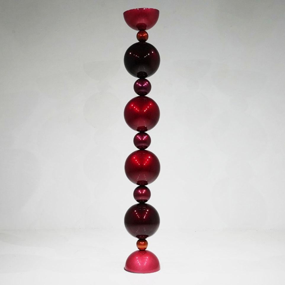 "Desire" Abstract Sculpture 84" x 13" x 13" in by Shawn Kolodny

Medium: Steel and Automotive Paint

Shawn Kolodny is a Miami-based artist renowned for his immersive, large-scale installations that explore the intersections of nature, perception,