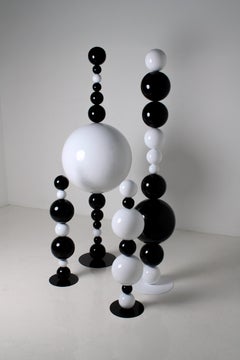 "FORM/VOID" Sculpture abstraite 96" x 30" x 30" par Shawn Kolodny