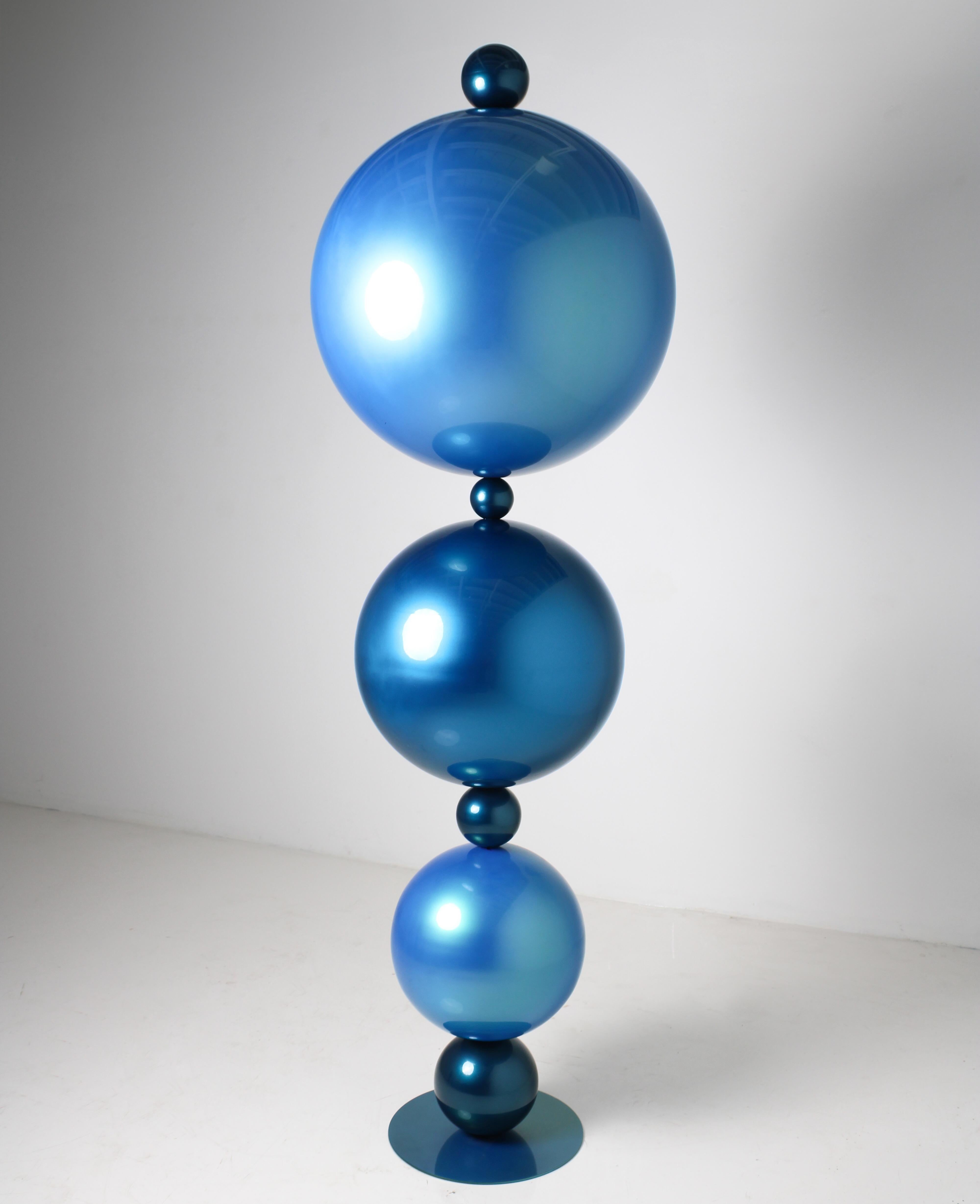 "Glacial Horizon" Abstract Sculpture 98" x 30" x 30" in by Shawn Kolodny

Medium: Steel & Automotive Paint

Shawn Kolodny is a Miami-based artist renowned for his immersive, large-scale installations that explore the intersections of nature,