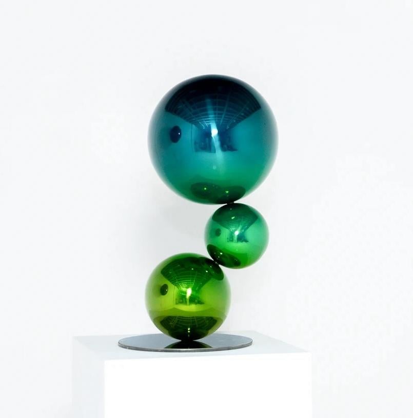 "L'ERBA PARLA IN RIDICOLO" Scultura astratta 22" x 11" x 10" di Shawn Kolodny