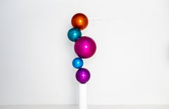 "Jumble" Abstract Sculpture 64" x 18" x 18" in by Shawn Kolodny