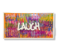 "Laugh" Mixed Media 24" x 48" x 3" inch by Shawn Kolodny