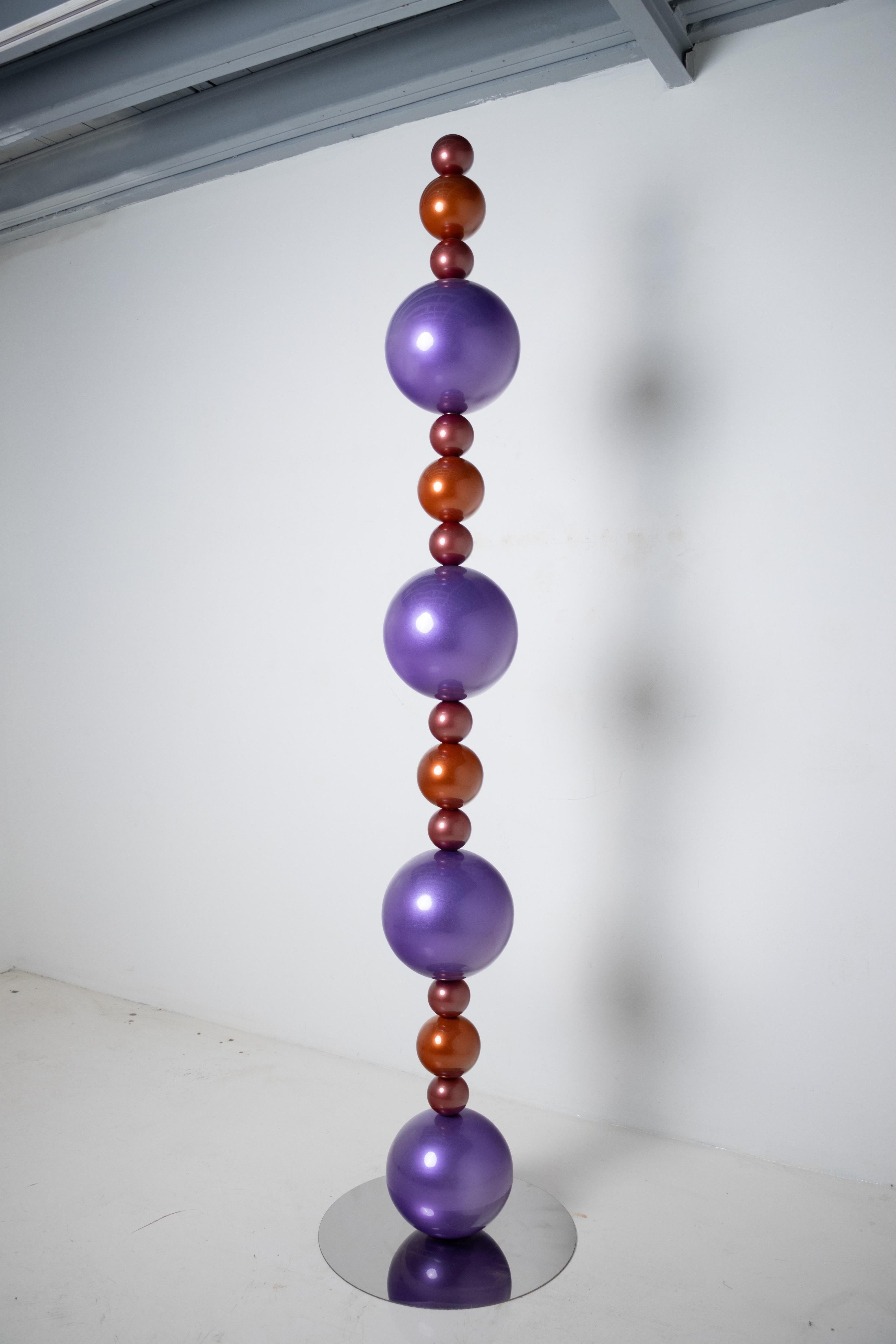 "Memory in Sepia" Abstract Sculpture 104" x 12" x 12" in by Shawn Kolodny

Medium: Steel & Automotive Paint

Shawn Kolodny is an artist based in Miami, FL. For the past 15 years, he has created large scale installations for cultural institutions and